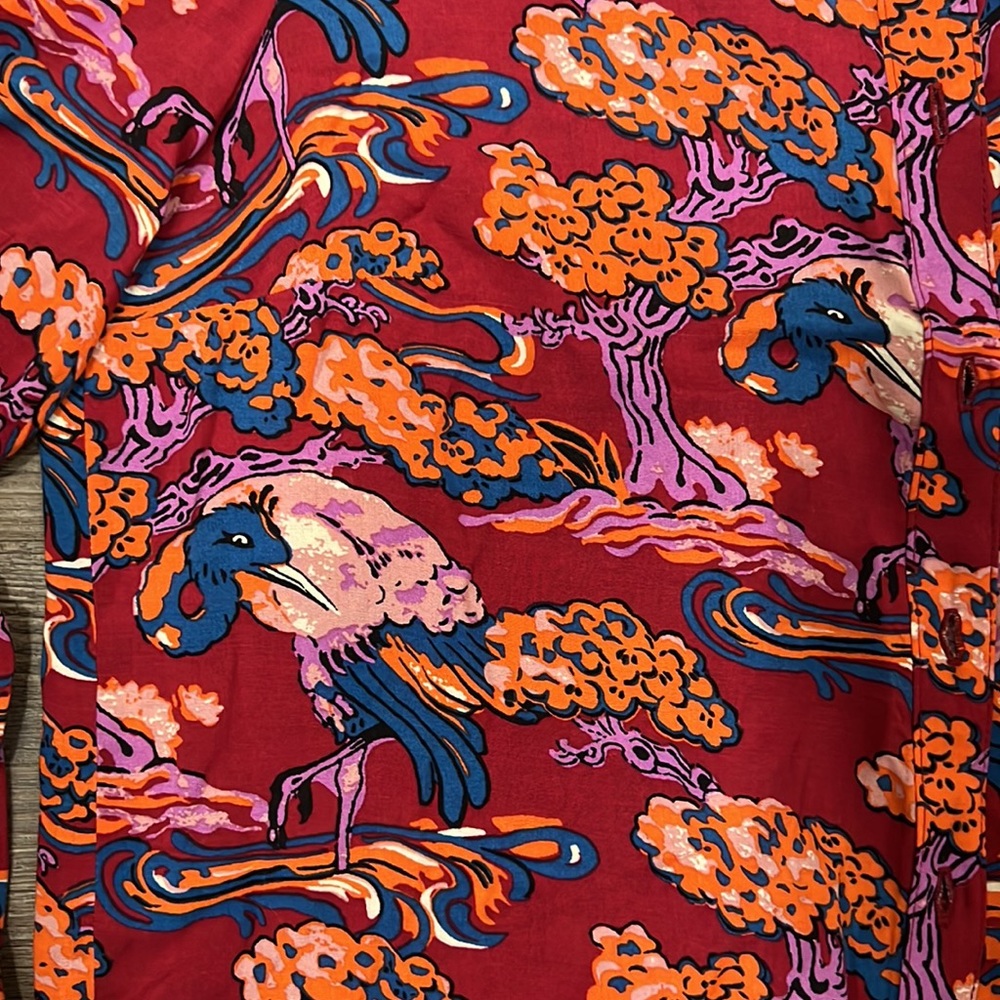 Anthropologie Maeve Darla Button Down Top Like New Size 0 - Picture 3 of 7